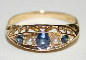 yzlbNX@S[WXCG[S[hTt@CAp[{[gOgorgeous 18ct yellow gold sapphire amp; pearl boat shaped ring