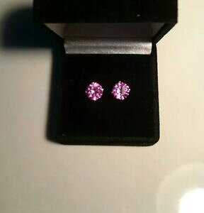 yzlbNX@sNTt@CAX^[OVo[X^bhCOstunning pink sapphire sterling silver stud earrings