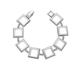 【送料無料】ネックレス　スターリングシルバーエコーブレスレットsterling silver echo 7519cm bracelet