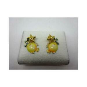 【送料無料】ネックレス イアリングmisis elementi della natura or09161マルチカラーサファイアearrings misis elementi della natura or09161 silver multicolor sapphire