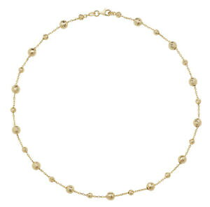 �y���������z�l�b�N���X�@�C�G���[�S�[���h���f�B�[�X�C���`�u���X���b�g9ct yellow gold ladies 75 inches bracelet