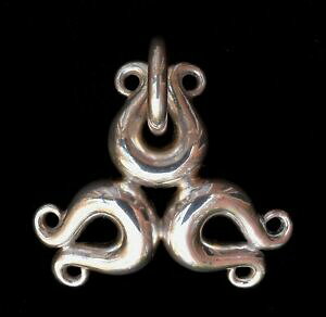 �y���������z�l�b�N���X�@�y���_���ghexapus�u���^�j�A958silver pendant hexapus, heavy pure britannia silver 958, purer than sterling