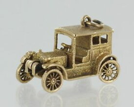 【送料無料】ネックレス　ゴールドモデルフォード9ct gold model t ford car charm rare and in great condition
