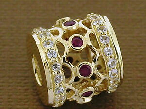 yzlbNX@\bhS[hr[zCgTt@CAr[Yy_gbd097 stunning 9ct solid gold natural ruby amp; white sapphire large bead pendant