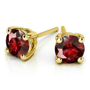 yzlbNX@EhJbgr[COX^bh\bhCG[S[hCO400 ct round cut ruby gemstone earrings stud 14k solid yellow gold earring