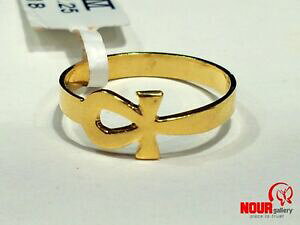 yzlbNX@GWvgNXL[OTCYkCG[S[hegyptian handmade ankh cross key of life ring all sizes 18k yellow gold 200 g