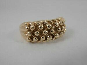 yzlbNX@CG[S[hL[p[OTCY9ct yellow gold keeper ring size t hallmarked