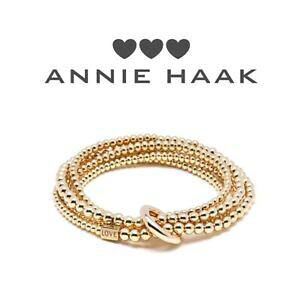 �y���������z�l�b�N���X�@�A�j�[�S�[���h�u���X���b�g�����[�hannie haak bnamp;b 17cm yard of love gold bracelet b078217 rrp 225