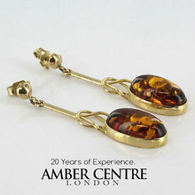 【送料無料】ネックレス　9ctイアリングge0057 rrp350イタリアユニークドイツバルトitalian made unique german baltic amber in 9ct gold earrings ge0057 rrp350