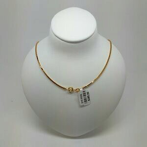 �y���������z�l�b�N���X�@�\���b�h�S�[���h�`�F�[���{�b�N�X�h��miran 150250 solid gold chain 9ct box 45cm 34g rrp 395