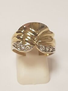 【★大感謝セール】ネックレス　1 beautiful 14ct solid gold cubic zirconia dress ringfully hallmarked1 beautiful 14ct solid gold cubic zirconia dress ring
