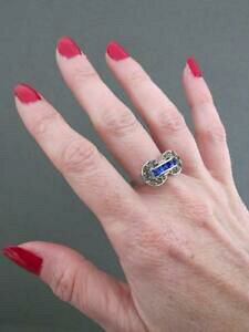 yzlbNX@re[WA[fRy[XgOvintage art deco silver paste ring