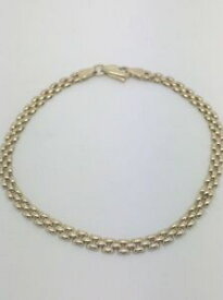【送料無料】ネックレス　ゴールドパンサーレディースブレスレット￥pretty 9ct gold panther ladies bracelet 43g uk hallmark rrp 199