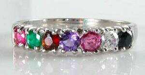 yzlbNX@NVbNzCgS[hOTCYclassic 9k white gold multistone regards half eternity ring free resize