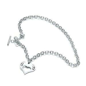 yzlbNX@X^[OVo[t[eBOXtXL[Ggn[g`F[925 sterling silver heart chain with floating swarovski elements