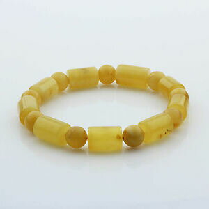 �y���������z�l�b�N���X�@�O�����o���g�u���X���b�gnatural baltic amber bracelet for adult 1639gr cb111