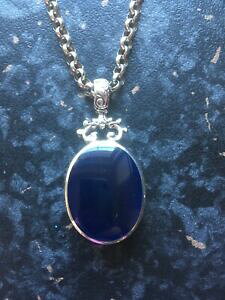yzlbNX@`F[fB[XX^[OVo[tHuy_gbeautiful ladies sterling silver fob pendant on 26 chain