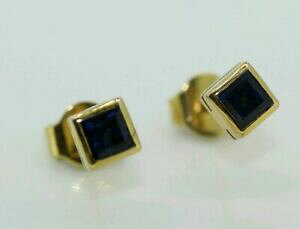 yzlbNX@CG[S[hTt@CAX^bhCO18ct yellow gold sapphire stud earrings
