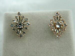 �y���������z�l�b�N���X�@�z���C�g���[�Y�E�F�[���Y�S�[���h�Z���u���[�V�����X�^�b�h�C�������Oclogau 9ct white amp; rose welsh gold celebration sparkle stud earrings rrp 28000