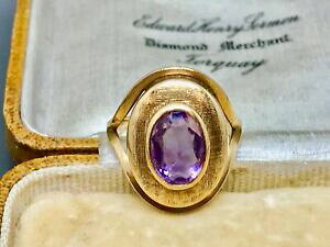yzlbNX@kS[hAWXgOTCYlarge 9k gold amethyst ring size n