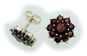 �y���������z�l�b�N���X�@�C�������O�S�[���h�C�G���[�S�[���h�C�������O�X�^�b�hwomens earrings m granat in gold 333 yellow gold earrings studs 69013gr