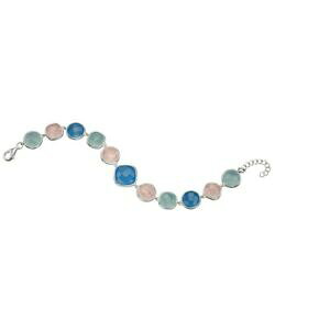yzlbNX@GgVo[t@V[[YNH[cANAhbvuXbgelements silver fancy blue chalcedony rose quartz aqua drop bracelet b5149