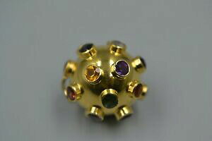 yzlbNX@y_g18ct naval mine pendant