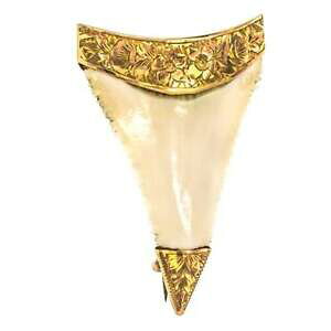 �y���������z�l�b�N���X�@�r�N�g���A�Z�b�g�T��antique victorian gold set sharks tooth