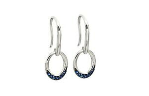yzlbNX@zCgS[hTt@CACO9ct white gold sapphire pave earrings with giftbox