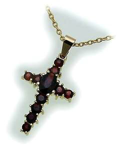 yzlbNX@NXS[hNXy_gfB[XCG[S[hcross m granat in gold 585 granat cross pendants ladies yellow gold 9034