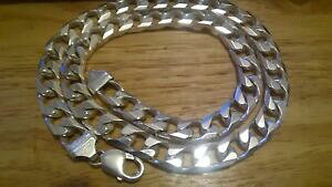 �y���������z�l�b�N���X�@�`�F�[��mens or ladys solid sterling silver curb chain 925 fully hallmarked