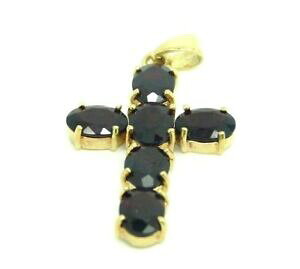 �y���������z�l�b�N���X�@crucifix pendant vintage anni 70made in italy goldsolid 18 ct garnetscrucifix pendant vintage anni 70 made in italy gold s