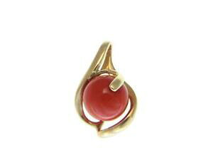 yzlbNX@genuine natural deep pink coral ball pendant slidesolid 14k yellow goldgenuine natural deep pink coral ball pendant slide