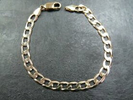 【送料無料】ネックレス　vintage 9ct gold flat curb link bracelet c1990vintage 9ct gold flat curb link bracelet c1990
