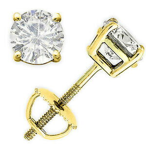 �y���������z�l�b�N���X�@150ct�s�A�X�C�������Occ�u�����A���g�J�b�gmoissanite 14k�C�F���[�S�[���h150ct stud earrings camp;c brilliant cut moissanite 14k yellow gold