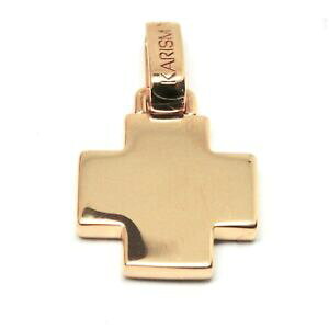 yzlbNX@pendant cross karisma gold pink18k750with retro perforated made in italypendant cross karisma gold pink 18k 750 with retro