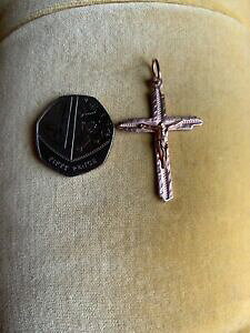 �y���������z�l�b�N���X�@���V�A58514ctprovoslav�N���y���_���g58514ct russian rose gold orthodox provoslav cross pendant