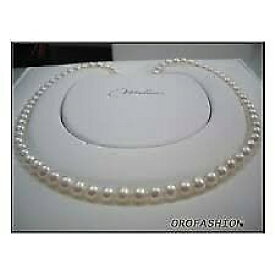 【送料無料】ネックレス　ディパールオロビアンコgirocollo di perle e oro bianco18kt miluna 1mpe55645