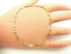 【送料無料】ネックレス　ソリッドゴールドアンカーリンクブレスレットインチグラムfantastic solid 18ct gold anchor link bracelet 75 long 43 grams