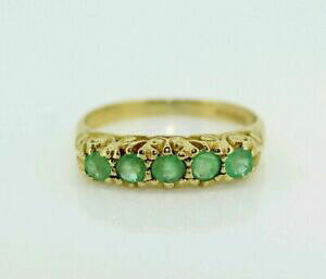 yzlbNX@CG[S[hGhO18ct yellow gold emerald eternity ring