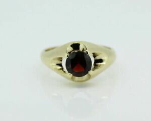 yzlbNX@gC9ctCF[S[hK[lbggents 9ct yellow gold garnet signet ring