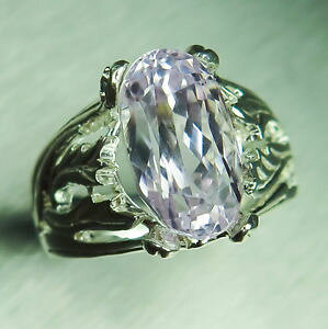 yzlbNX@755ctsi`CgsNNc@Cg9259ct14k18kv`i755cts natural light pink kunzite 925 silver 9ct 14k 18k gold platinum ring
