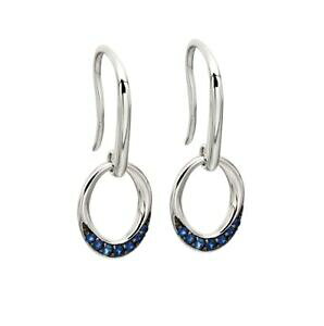 yzlbNX@9ctzCgS[hTt@CACAOfashion 9ct white gold pave blue sapphire open circle drop earrings uk