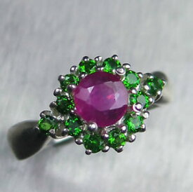 【送料無料】ネックレス　08ctsルビーピンク9259ct14k18kプラチナ08cts natural ruby pink 925 silver 9ct 14k 18k gold platinum engagement ring