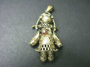 �y���������z�l�b�N���X�@9ct gold movable clown fully hallmarked 9ct goldapprox 58grams weight9ct gold movable clown fully hallmarked 9ct gold a