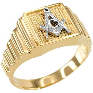 yzlbNX@S[hXNGAYOtwotone gold masonic square mens ring