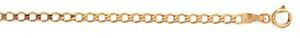 �y���������z�l�b�N���X�@3mm9ct2461cms43gm9ct gold curb chain length 24 61cms 3mm wide 43gms