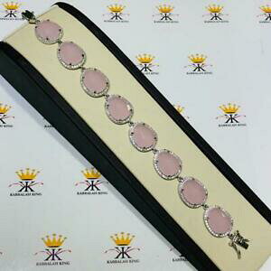 yzlbNX@v`iX^[OVo[zCgTt@CAsNnejXuXbgplatinum sterling silver white sapphire amp; pink agate halo bold tennis bracelet