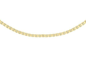 yzlbNX@9ctCF[S[h19xjX`F[41cm169ct yellow gold 19 venetian box chain 41cm16