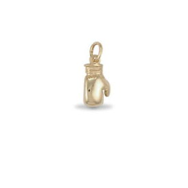 【送料無料】ネックレス　イエローゴールドゴールドボクシンググローブペンダント9ct yellow gold gold boxing glove pendant